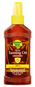 Deep Tanning Oil SPF 4 Water Resistant - Banana Boat, 8 fl oz