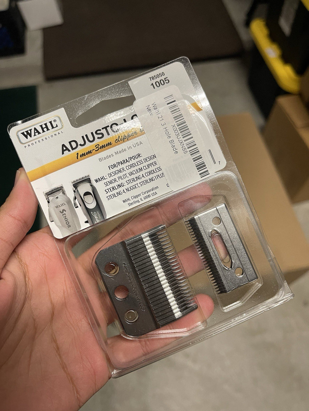 Adjusto-Lock Clipper Blade 1mm-3mm for Wahl Hair Clippers