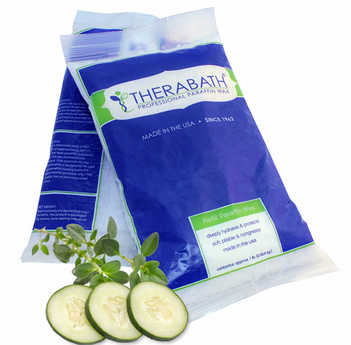 Paraffin Wax Refill Kit with Cucumber Melon Scent for Spa & Therapy