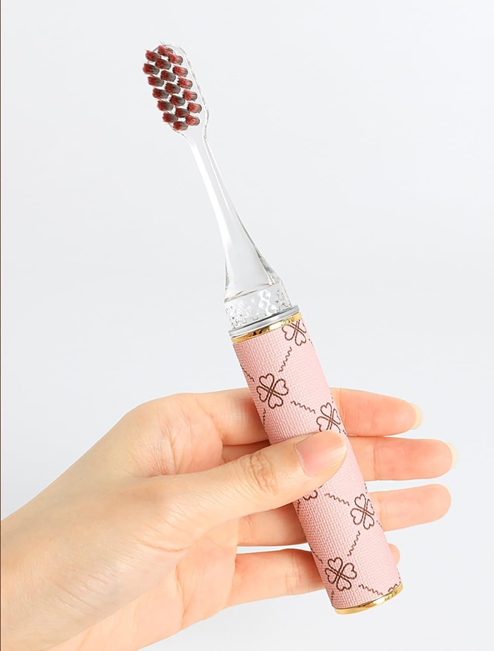 Foldable Travel Toothbrush Set with Compact Head and Case - Mini & Soft Bristles