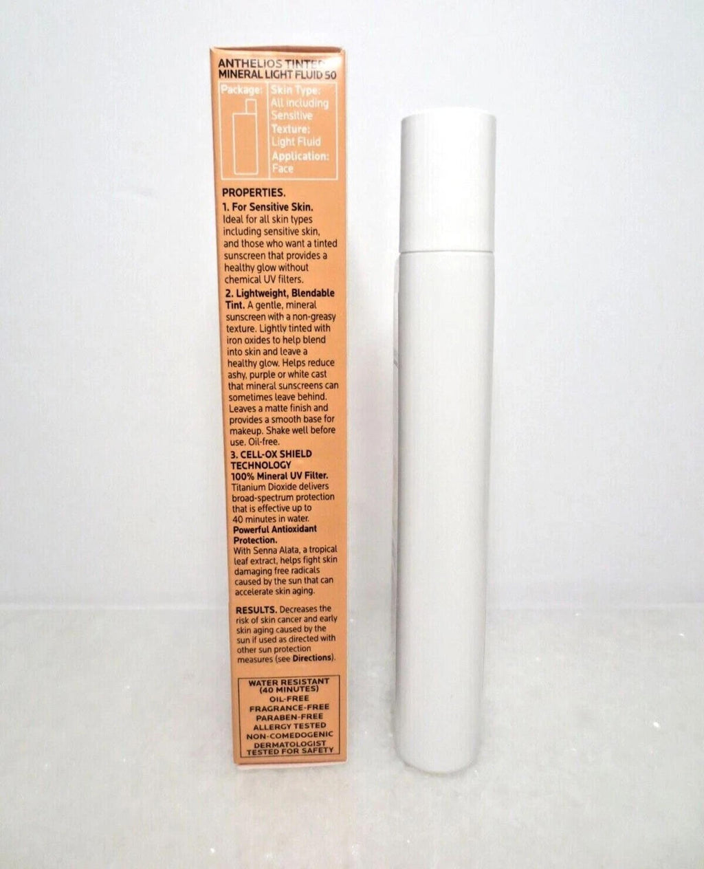 Tinted Mineral Sunscreen SPF 50 - Broad Spectrum Sun Protection 1.7 oz