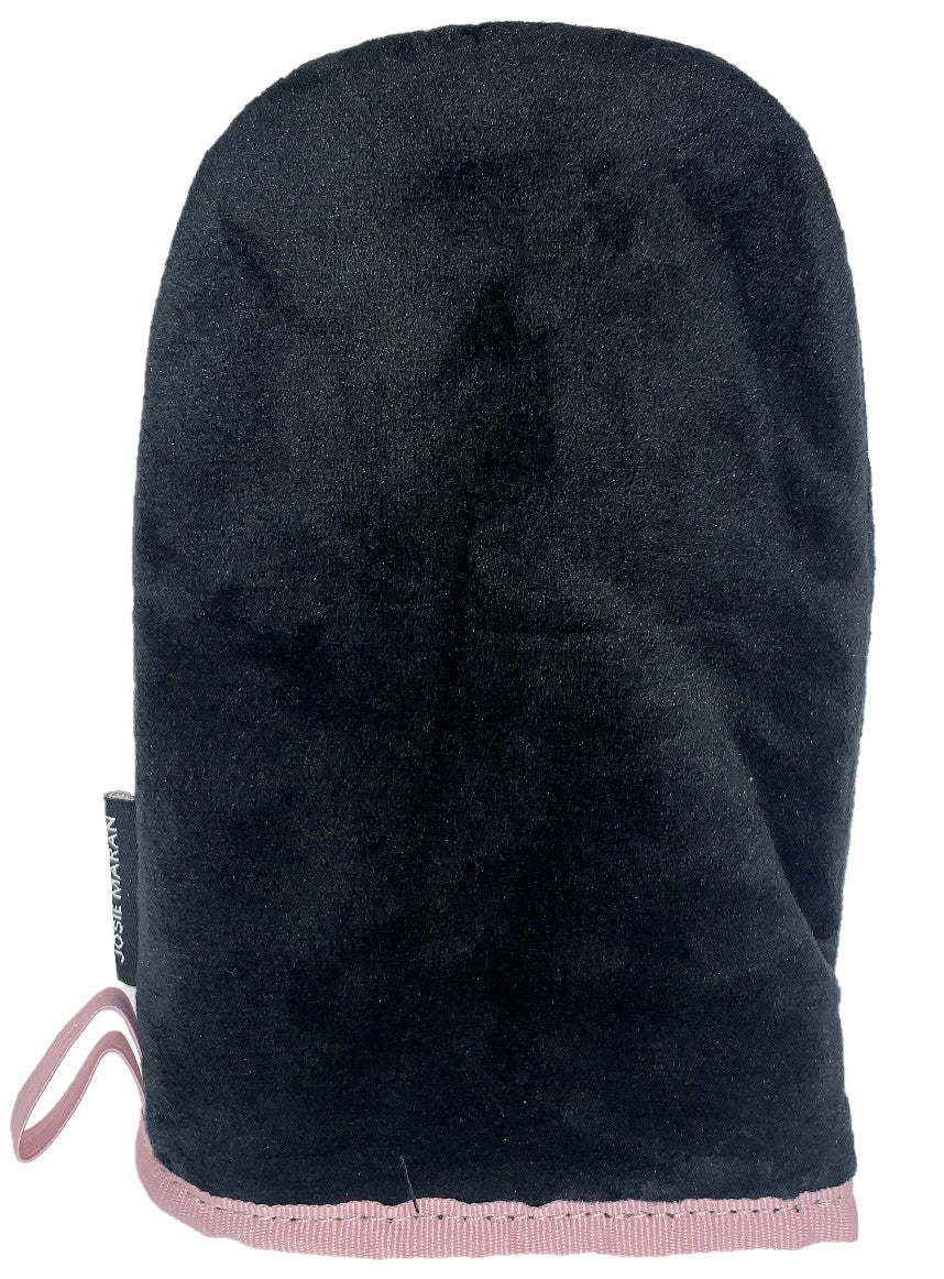 Self Tanning Mitt - Microfiber Application Glove for Sunless Tanning - Black