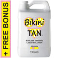 Medium Self Tanning Spray Solution 1 Gallon - Instant Sunless Tan
