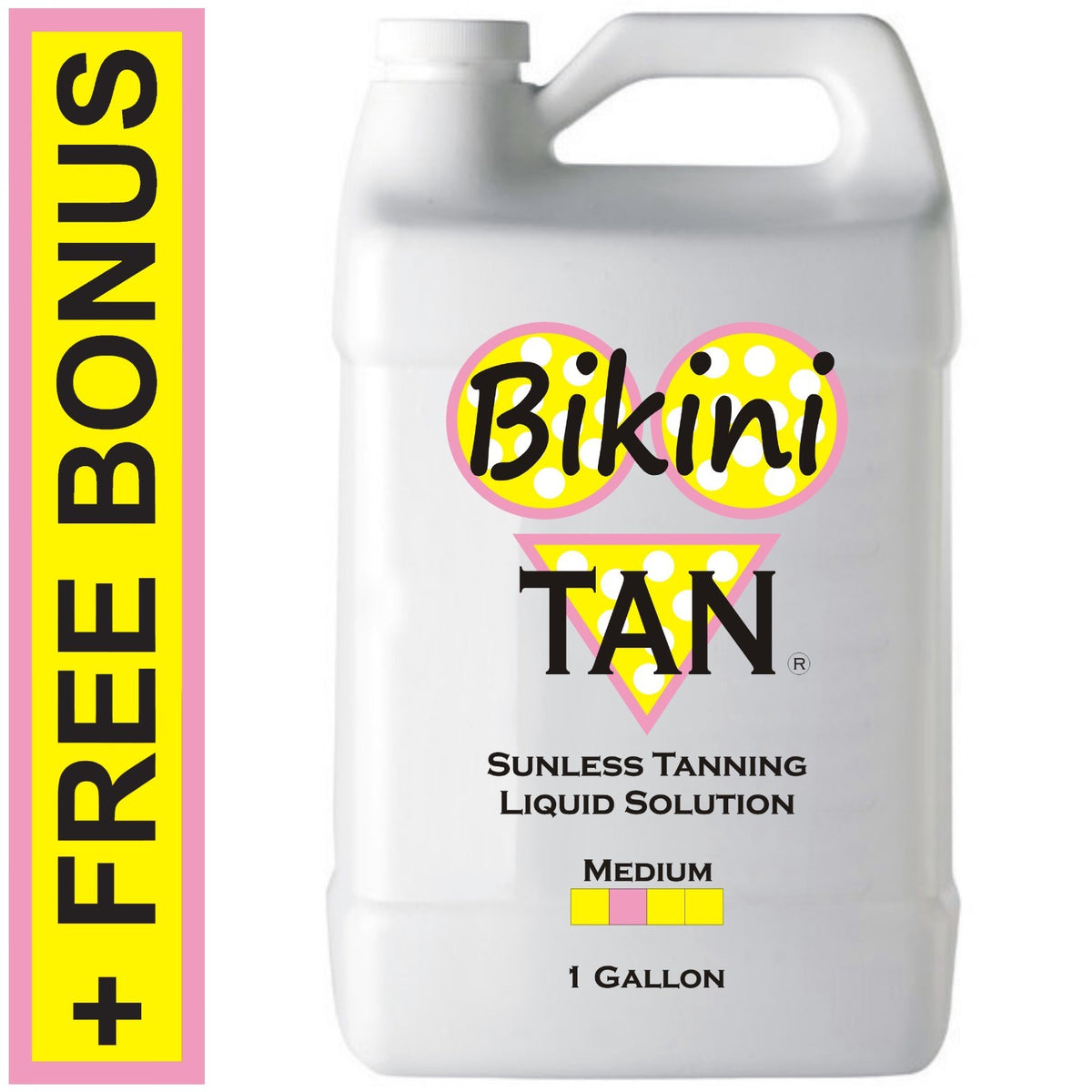 Medium Self Tanning Spray Solution 1 Gallon - Instant Sunless Tan