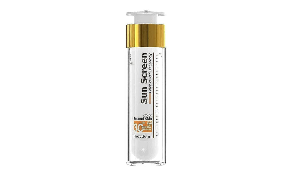Tinted Face Sunscreen SPF30 with Velvet Finish 50ml - Light & Transparent