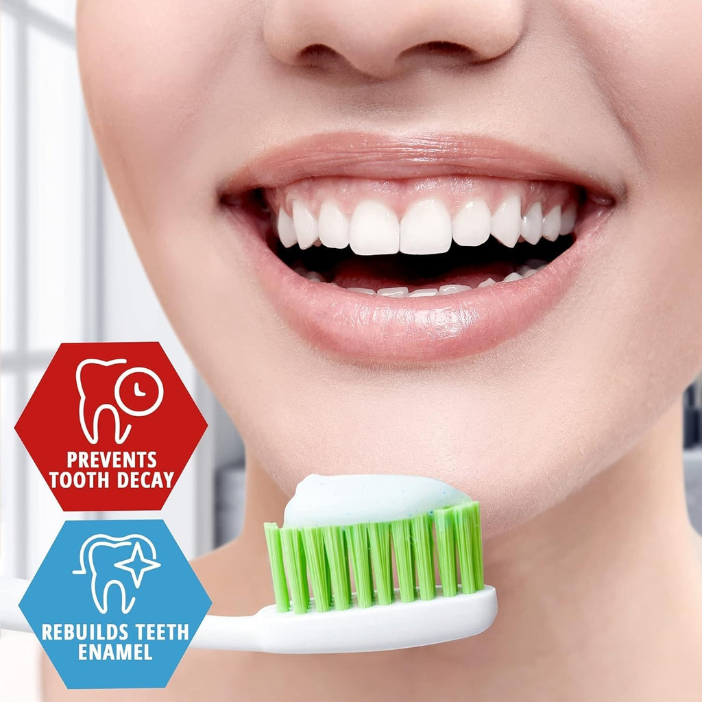 Travel Size Fluoride Toothpaste Mint Flavor 1.5 oz Bulk Pack for Oral Care