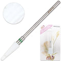 Ceramic Nail Drill Bit - Small Tapered Cone, Coarse Grit, 3/32" Shank