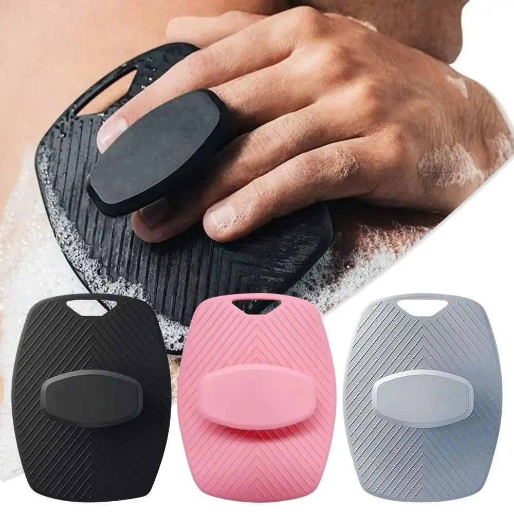Silicone Body Scrubber Brush for Exfoliating Shower & Bath - Hygienic Skin Care Tool