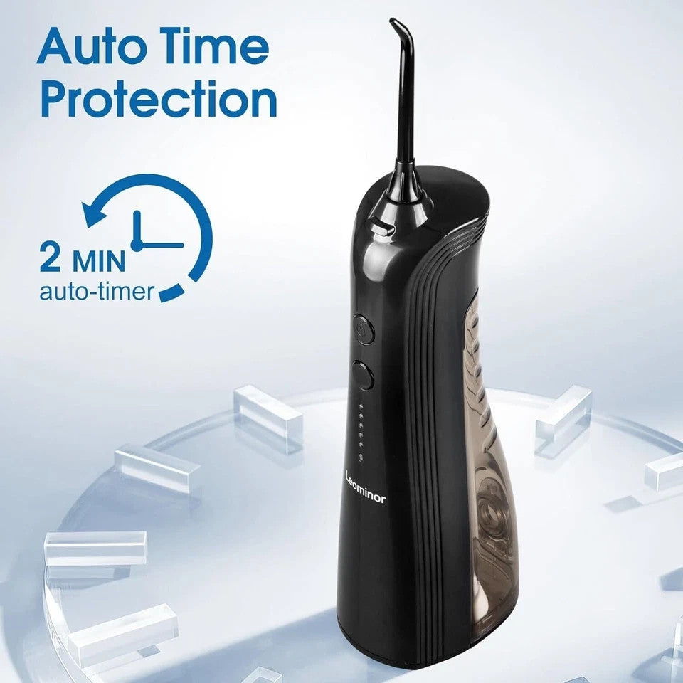Cordless Water Dental Flosser with 3 Modes, Rechargeable Oral Irrigator for Deep Cleaning