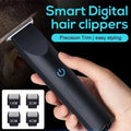 Rechargeable Men's Electric Beard Trimmer Razor with USB Charging