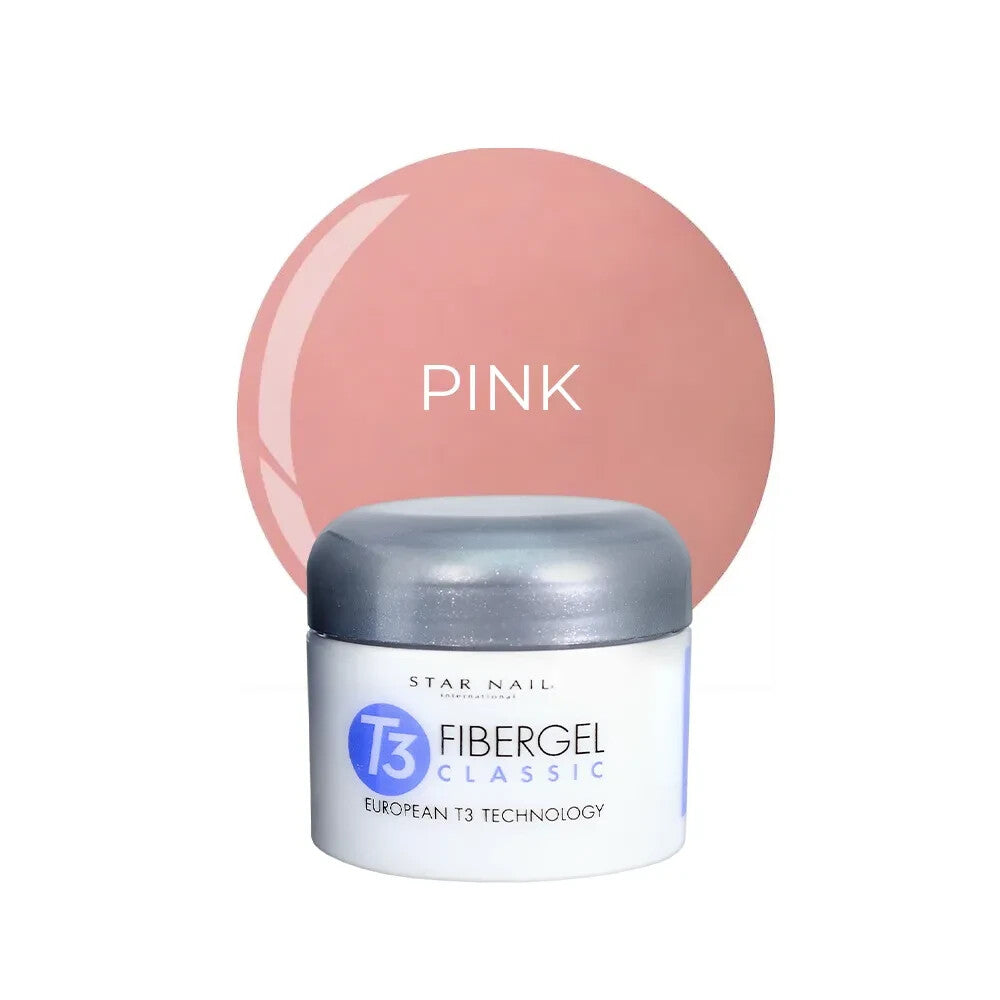 Pink Fiber Gel for Nail Sculpting 2oz - Durable & Flexible French Nail Gel