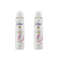 Dove Soft Feel 72HR Antiperspirant Deodorant Spray 150ml 2 Pack