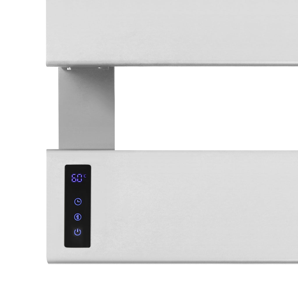 Wall-Mounted Electric Towel Warmer 100W Aluminum Alloy Bathroom Heater