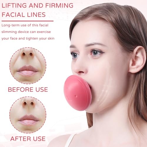 Face Exerciser Jawline Shaper Double Chin Eliminator for V-Face & Tightening