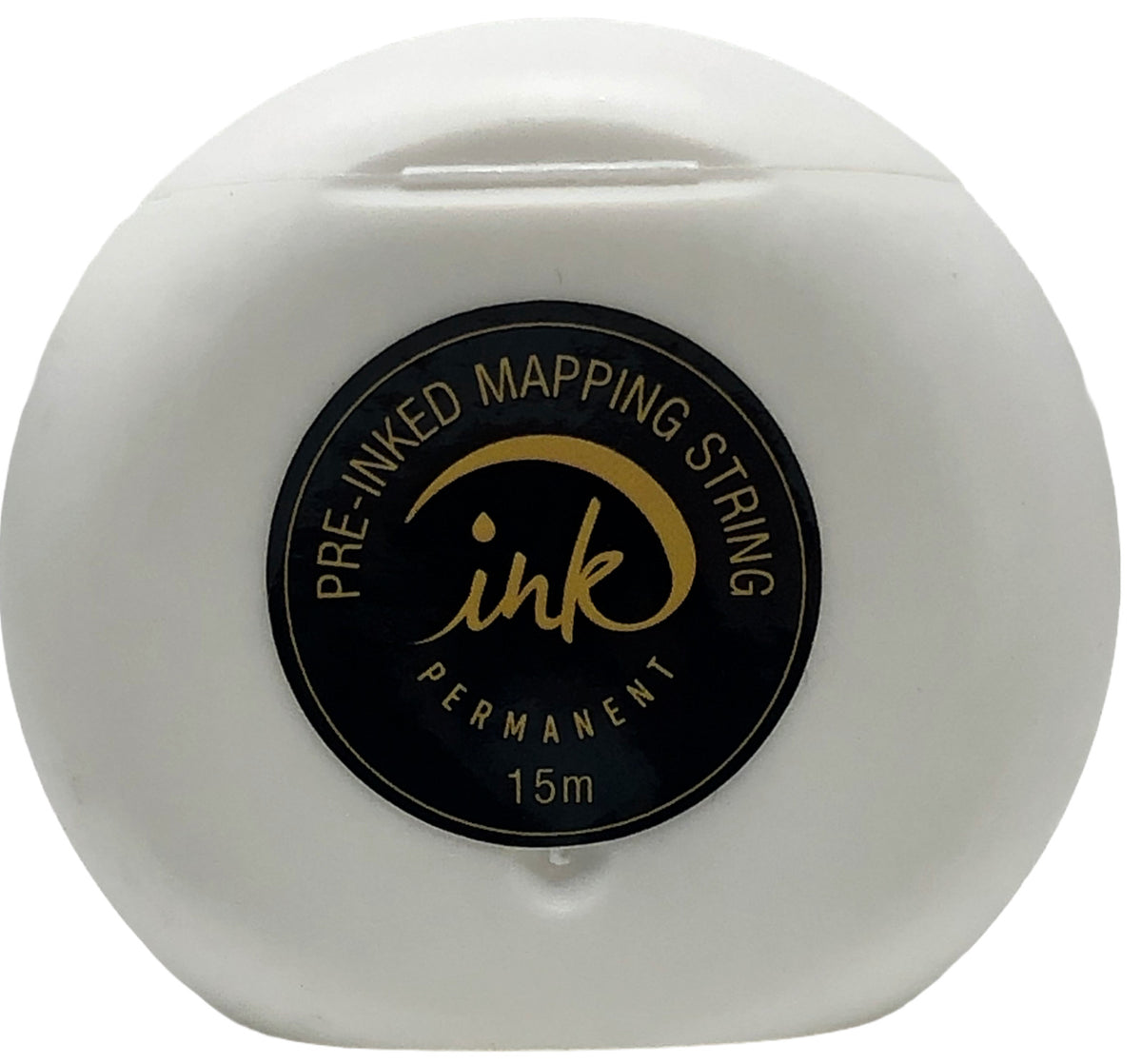 Pre-Inked Eyebrow Mapping String Marker for Microblading – 2 Pack, 50 ft Each (15 m)