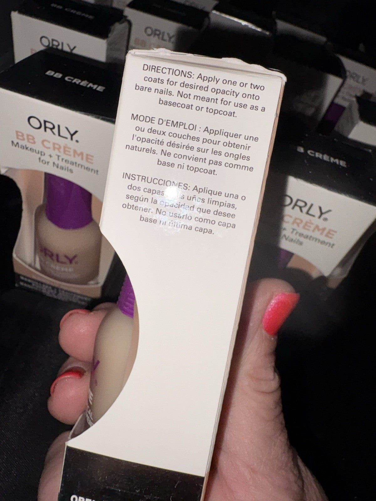 Orly BB Creme All-In-One Nail Treatment - Barely Nude 0.6oz