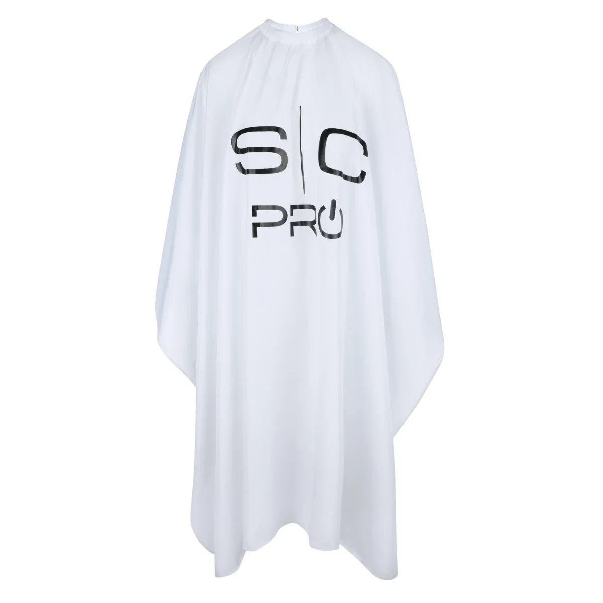 Extra Long Barber Cape White - Full Coverage Professional Haircut Cape