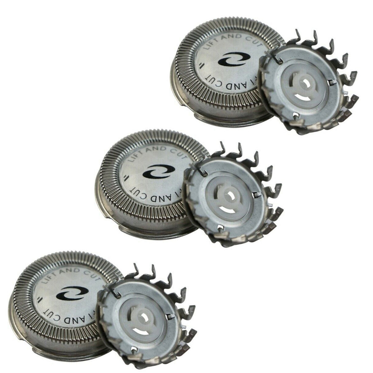 Replacement Shaving Heads for Philips Norelco Razors - 3 Pack