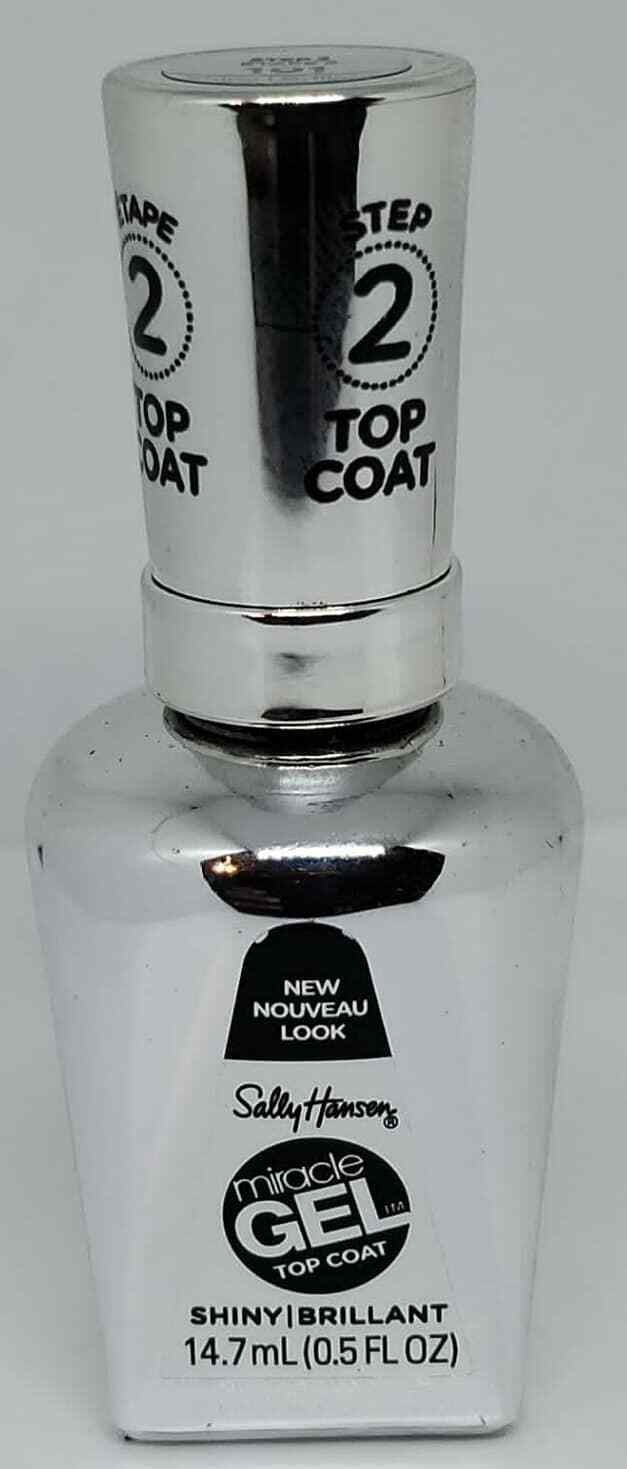 Sally Hansen Color Therapy Nail Polish Top Coat - Shiny Brillant, Nourishing & Moisturizing