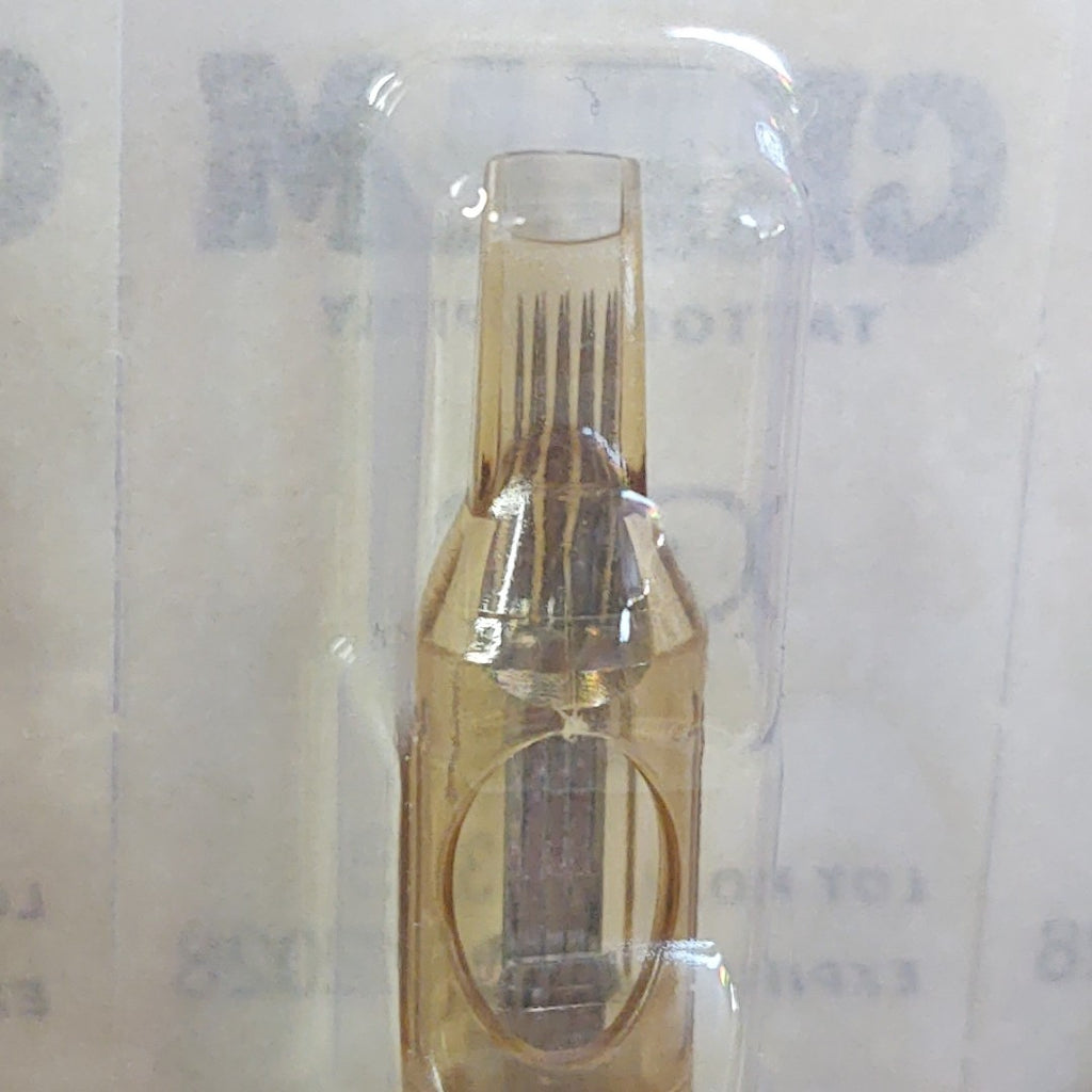 Cream Gold Cartridges 9 Magnum - 20 New Sealed Tattoo Needles