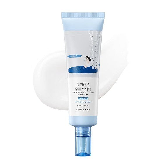 Sun Serum SPF 50+ Moisturizing Sunscreen with Hydrating Serum Texture - Korean