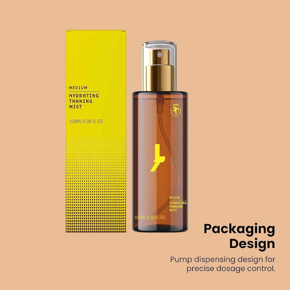 Self Tanning Mist for Face and Body - Hydrating Natural Glow 100ML