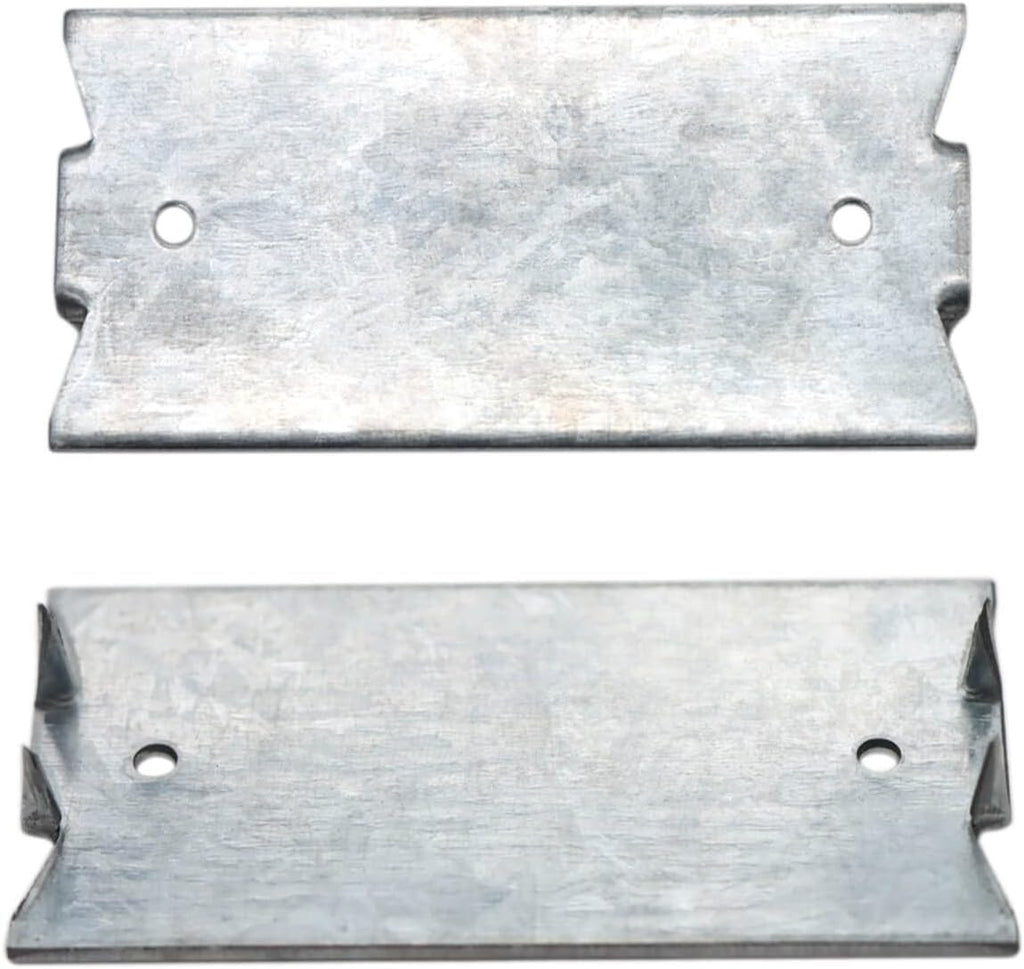 50PCS 1.5 x 2 Inch Nail Plates for Wiring and Pipe Protection