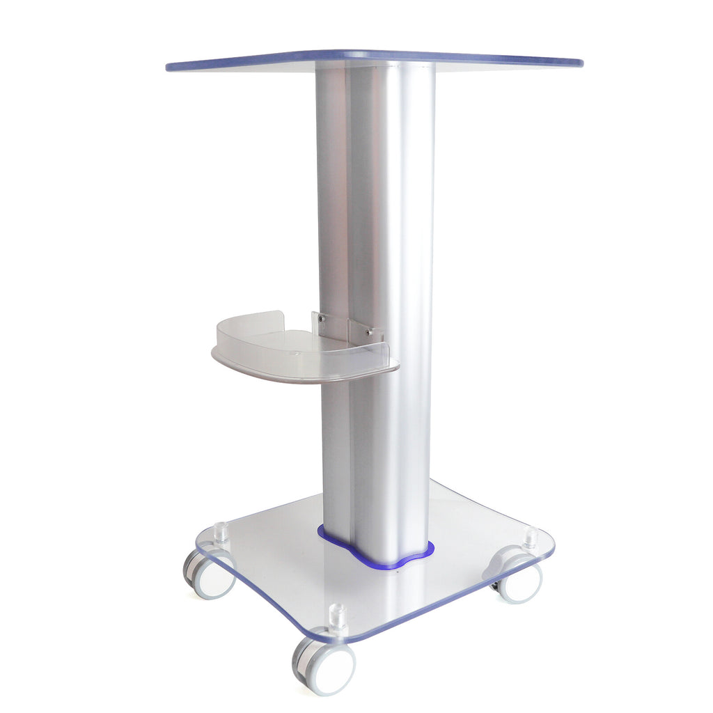 Acrylic Salon Trolley Cart with 360° Wheels for Beauty & SPA Equipment