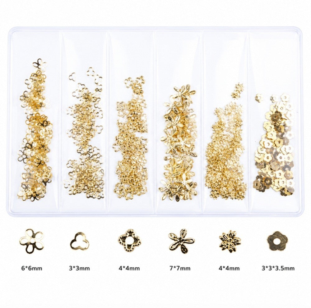3D Nail Art Rhinestones & Charms Kit for Manicure DIY Creative Decor