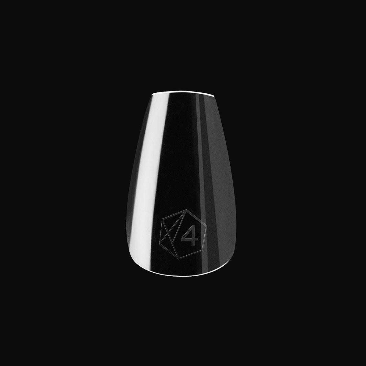 Gel Nail Tips Coffin Short Tips Box 10 Sizes for Acrylic Nail Art