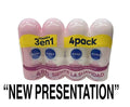 Nivea Whitening Roll-On Anti-Perspirant 4-Pack - Satin Effect, Long-Lasting Protection
