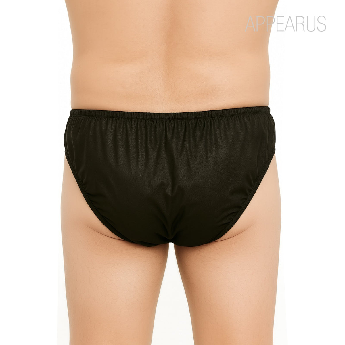 Men's Disposable Briefs Underwear Pack for Spa, Waxing & Tanning - Black 30 pcs