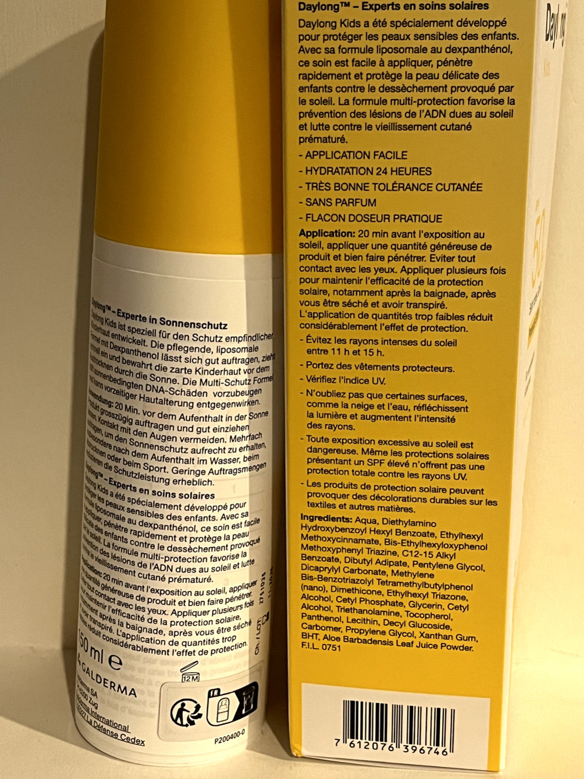 Kids SPF 50+ Liposomal Sun Lotion 150ml - Water Resistant, UVA/UVB Protection