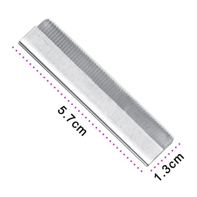 Disposable Feather Style Eyebrow Razor Blades - 100 Pack