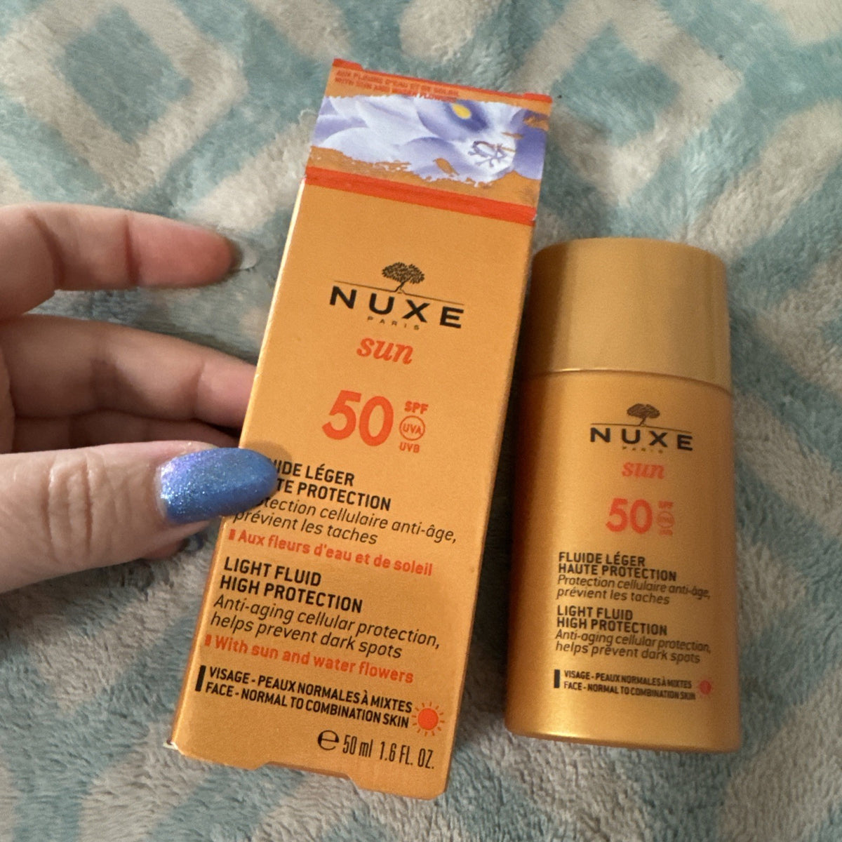 SPF50 Anti-Aging Sun Sun Fluid Sunscreen 1.6 oz - Light Sun Protection