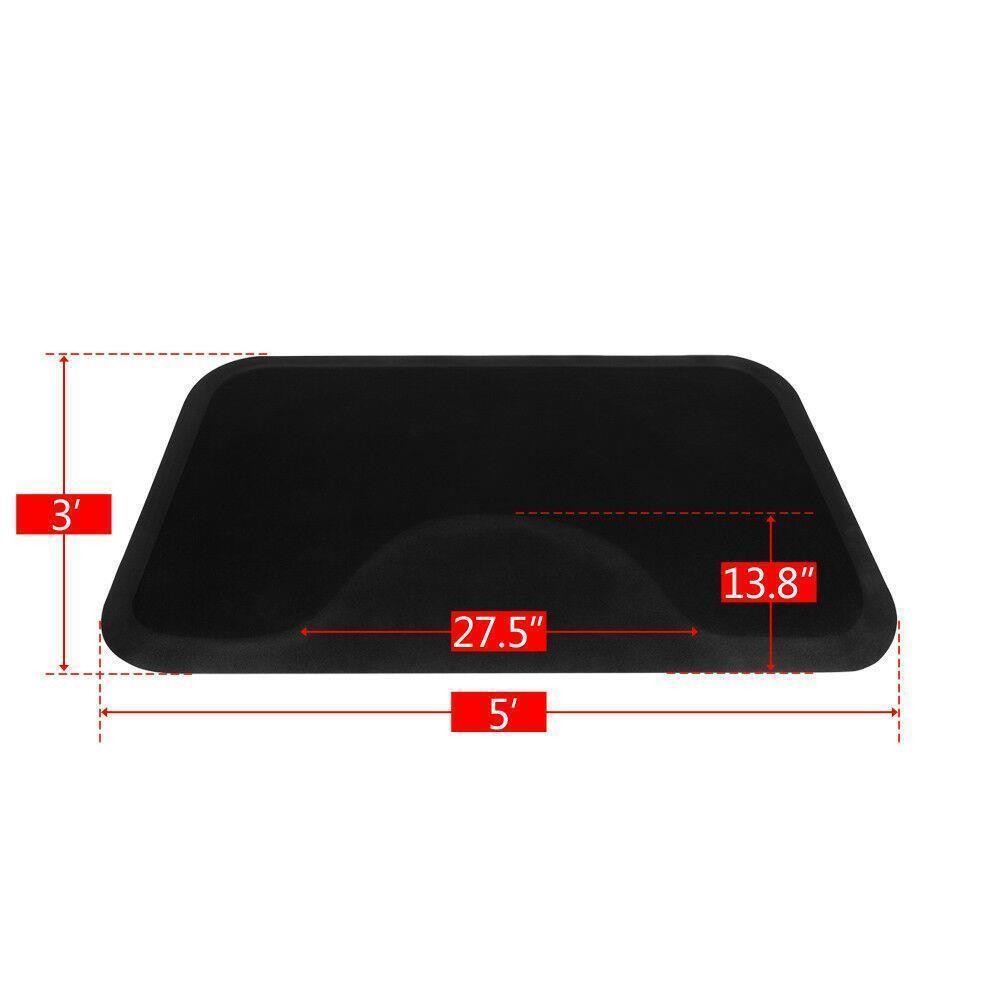 3x5 Anti-Fatigue Salon Floor Mat 1/2 Inch Thick for Barber & Salon Chairs