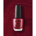 Nail Strengthener Top Coat - Deep Red Vegan Nail Care with Tri-Flex Technology