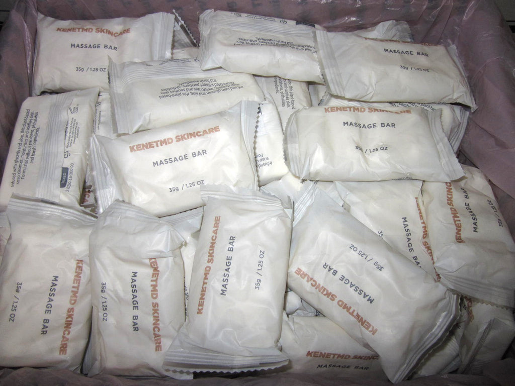 Individual Wrapped Bar Soap - 1.25oz Pack of 100 for Travel & Hospitality