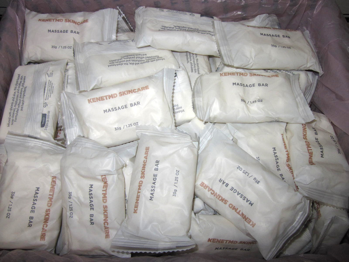 Individual Wrapped Bar Soap - 1.25oz Pack of 100 for Travel & Hospitality