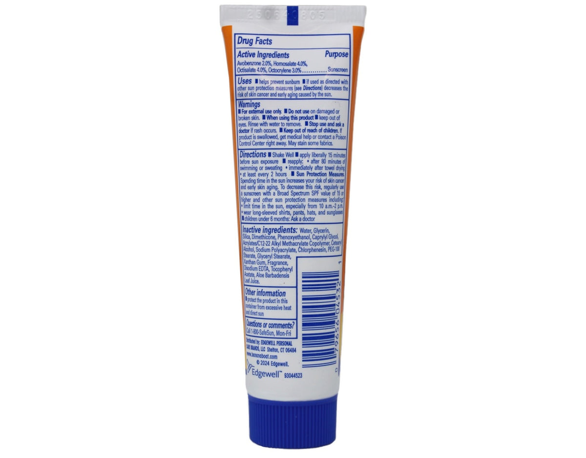 Waterproof Sunscreen Lotion SPF 30 Water Resistant Travel Size 2 Pack