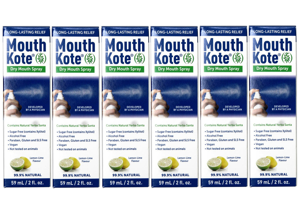Dry Mouth Spray - Sugar-Free Lemon-Lime Relief, Long-Lasting Hydration, 2 oz