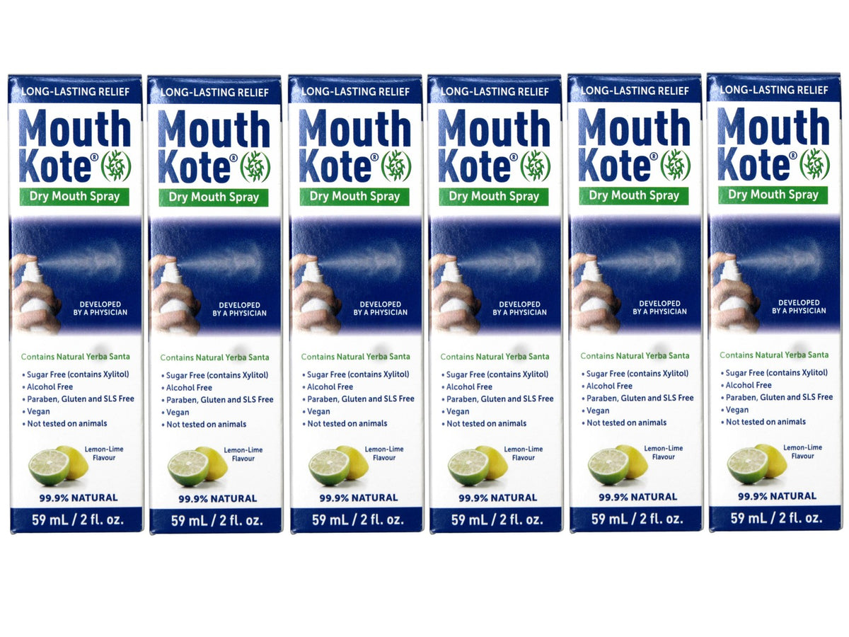 Dry Mouth Spray - Sugar-Free Lemon-Lime Relief, Long-Lasting Hydration, 2 oz