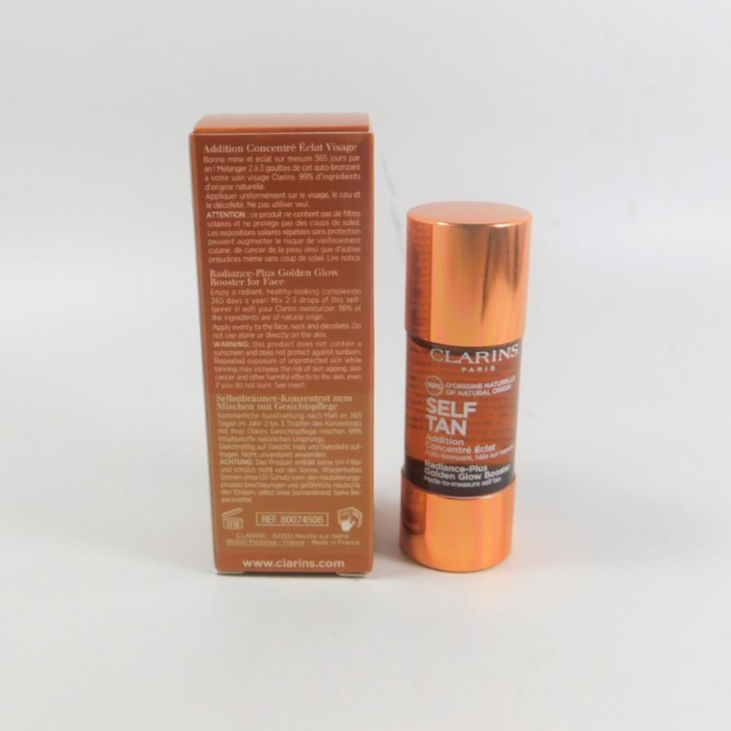 Clarins Self Tan Radiance Golden Glow Booster 0.5 oz - Natural Sun-Kissed Skin
