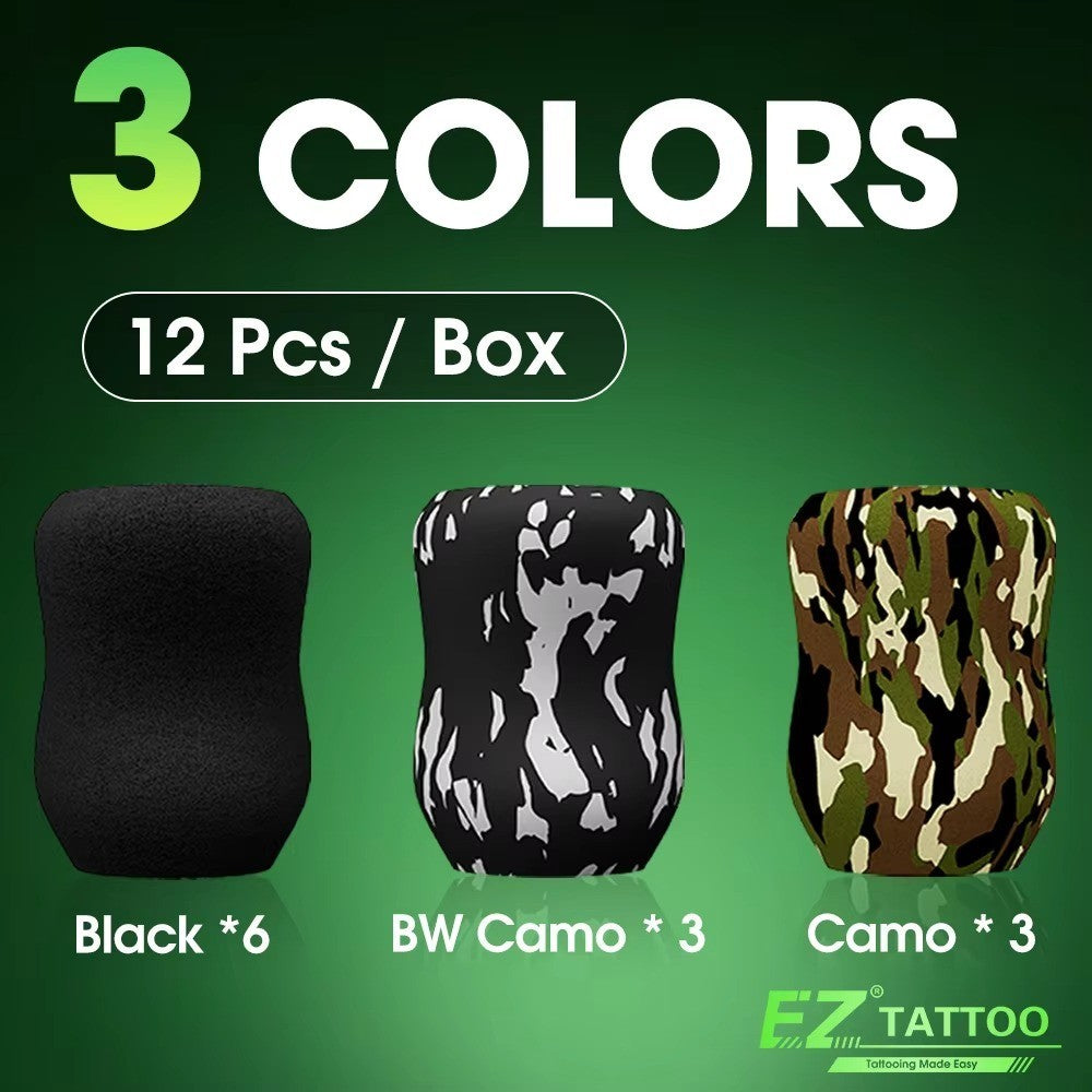 Disposable Tattoo Grips for P3 Pro & P6 Machine - 12 Pack EO Sterilized