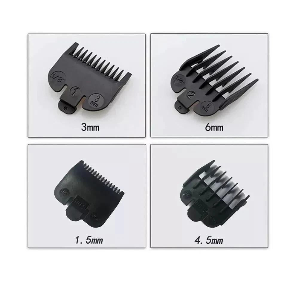 8-Pack Hair Clipper Guard Set for Professional & Home Grooming