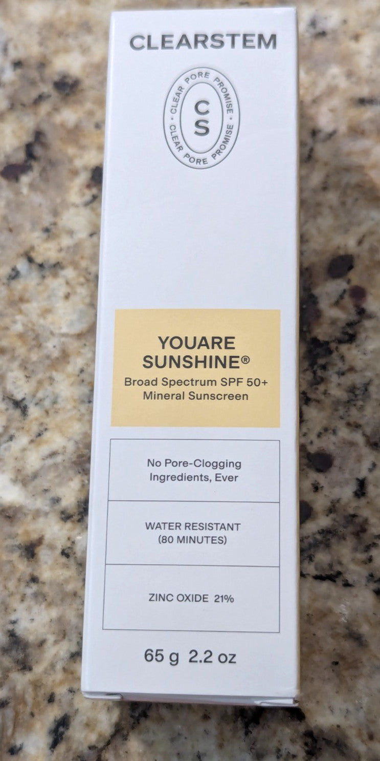 Mineral Sunscreen SPF 50+ Natural Sun Protection 2.2 oz - Clearstem