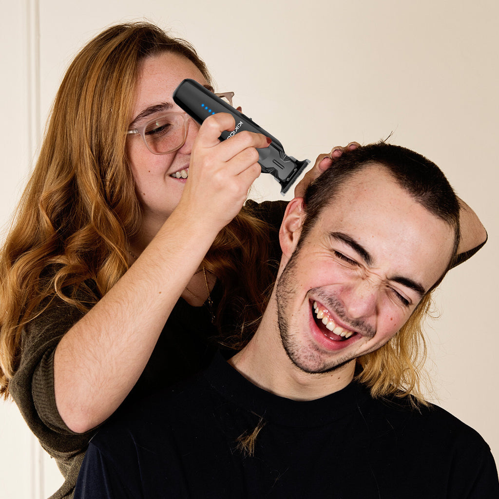 Cordless Professional Hair Clippers & Beard Trimmer Kit for Men