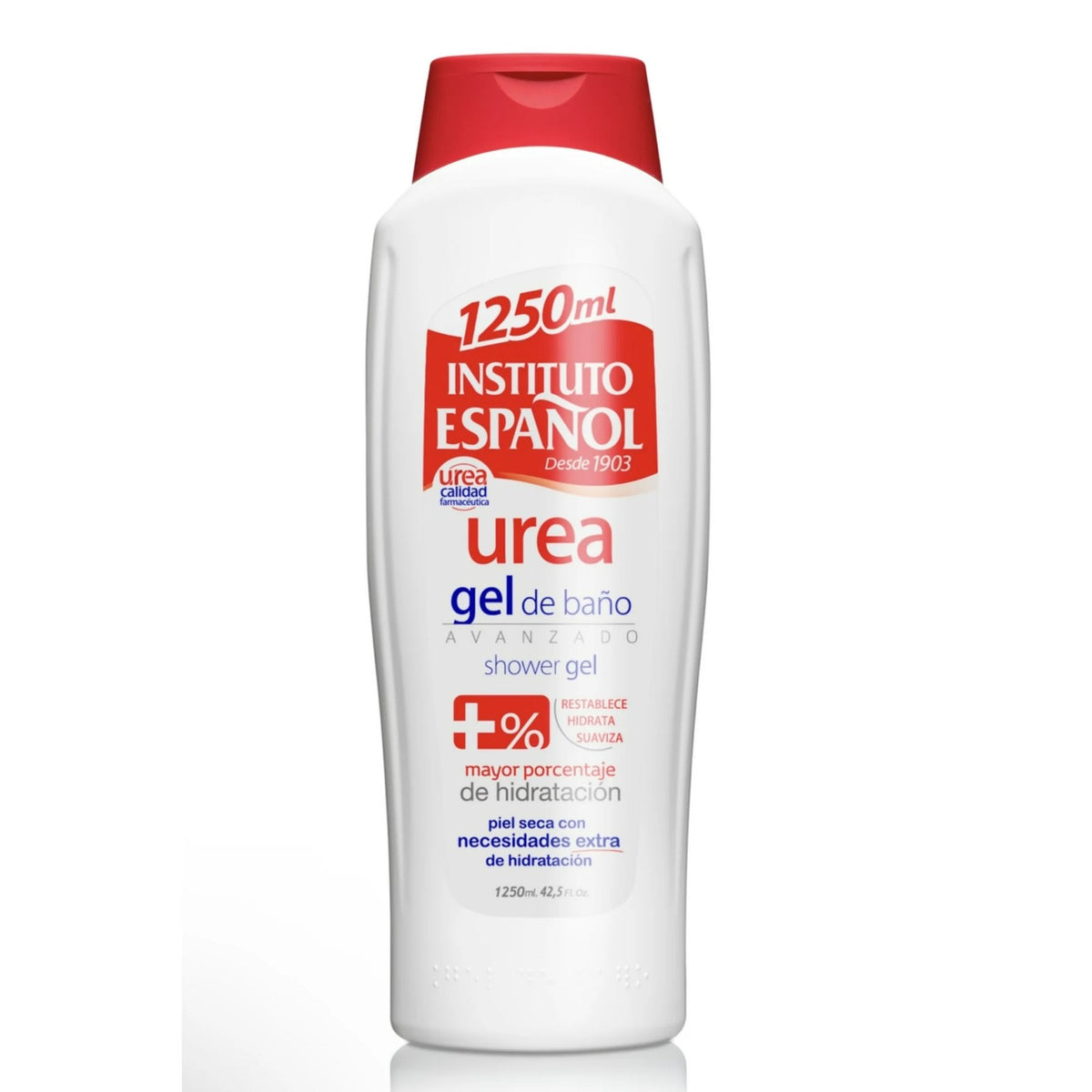 Instituto Español Urea Shower Gel 42oz for All Skin Types Hydrating Daily Use