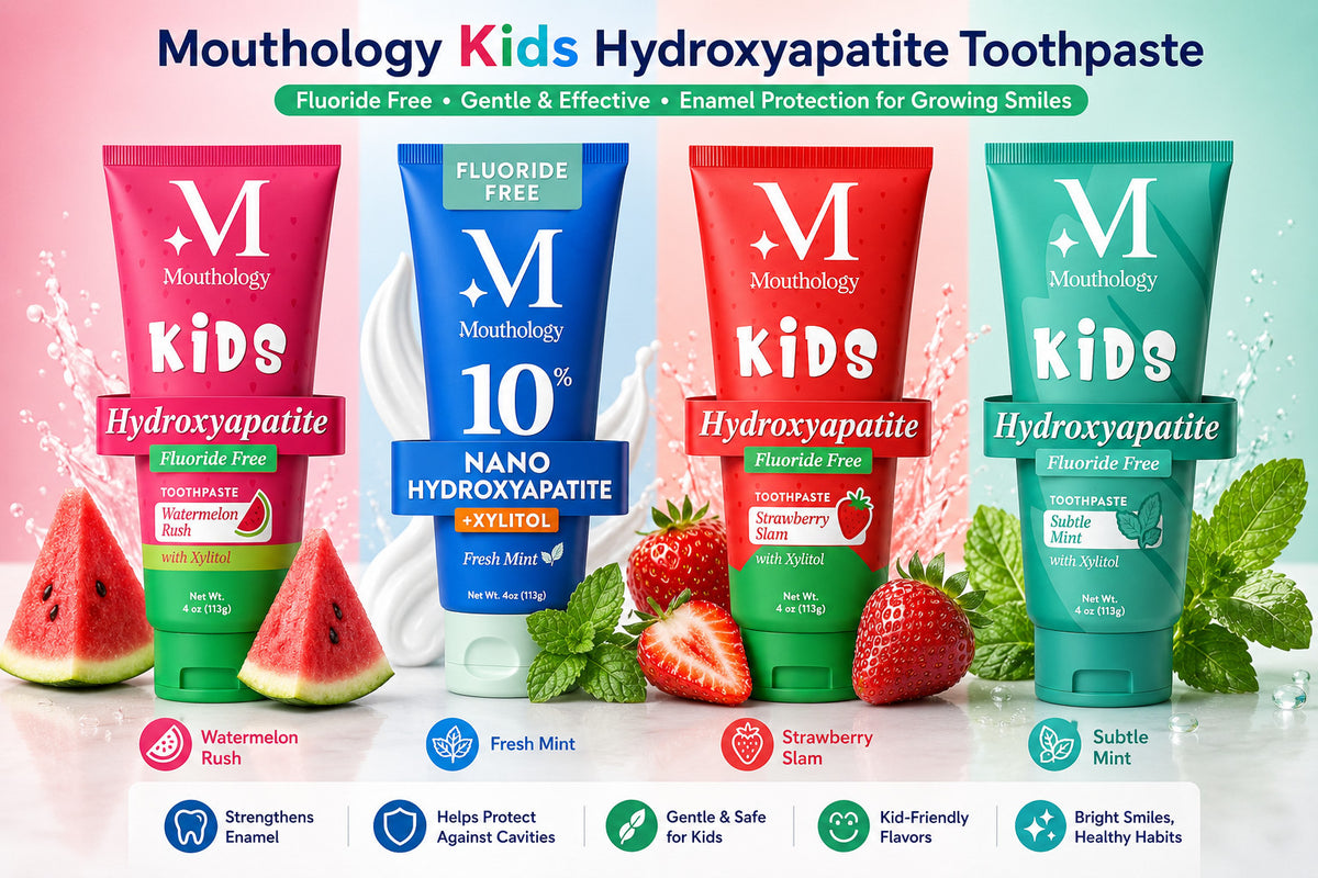 Nano Hydroxyapatite Toothpaste Fluoride-Free Whitening Dental Care