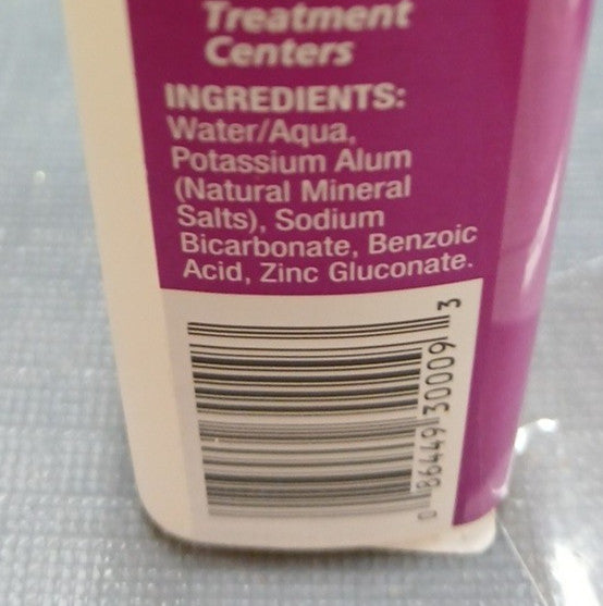 Crystal Unscented Mineral Salt Deodorant Spray 4 fl oz - Odor Protection